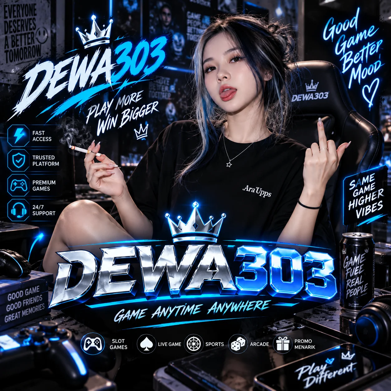 DEWA303 — Game On, World Awaits